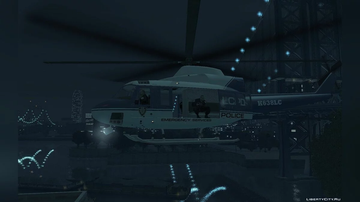 GTA III Police Valkyrie HD / GTA 4