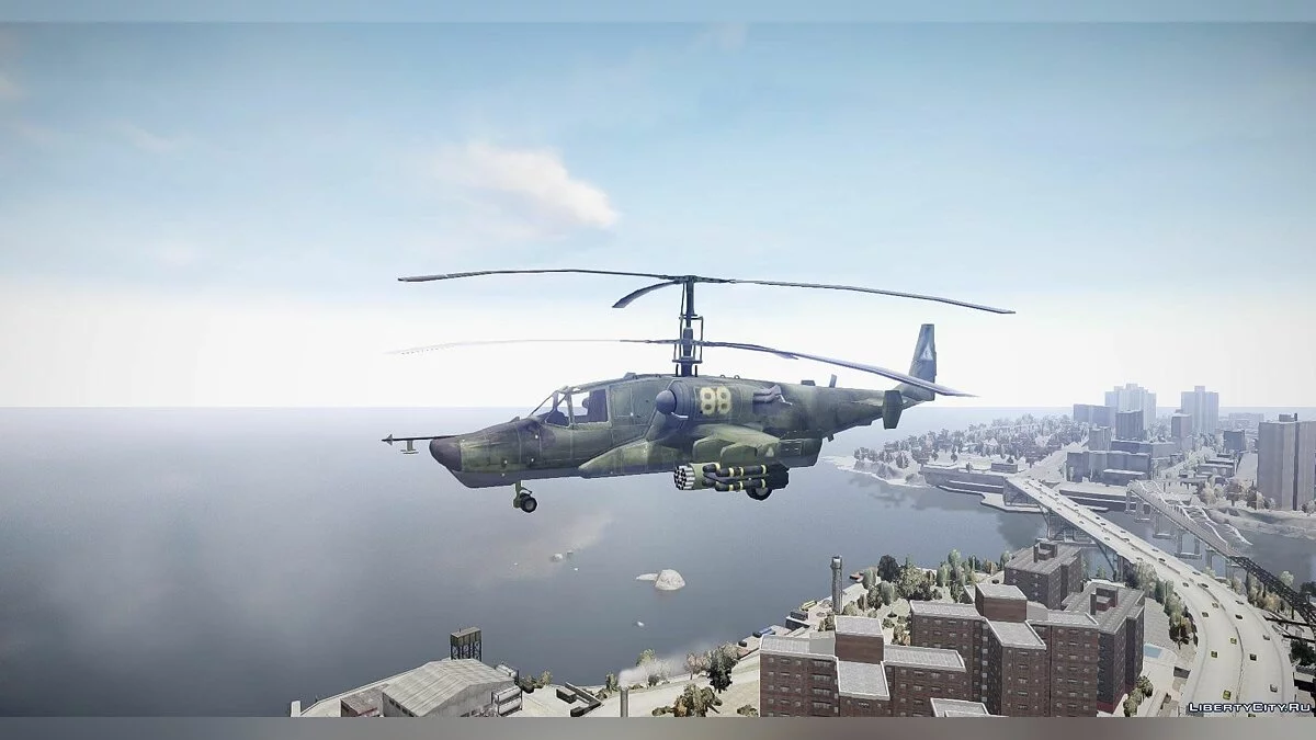 Ка-50 Чёрная акула / GTA 4
