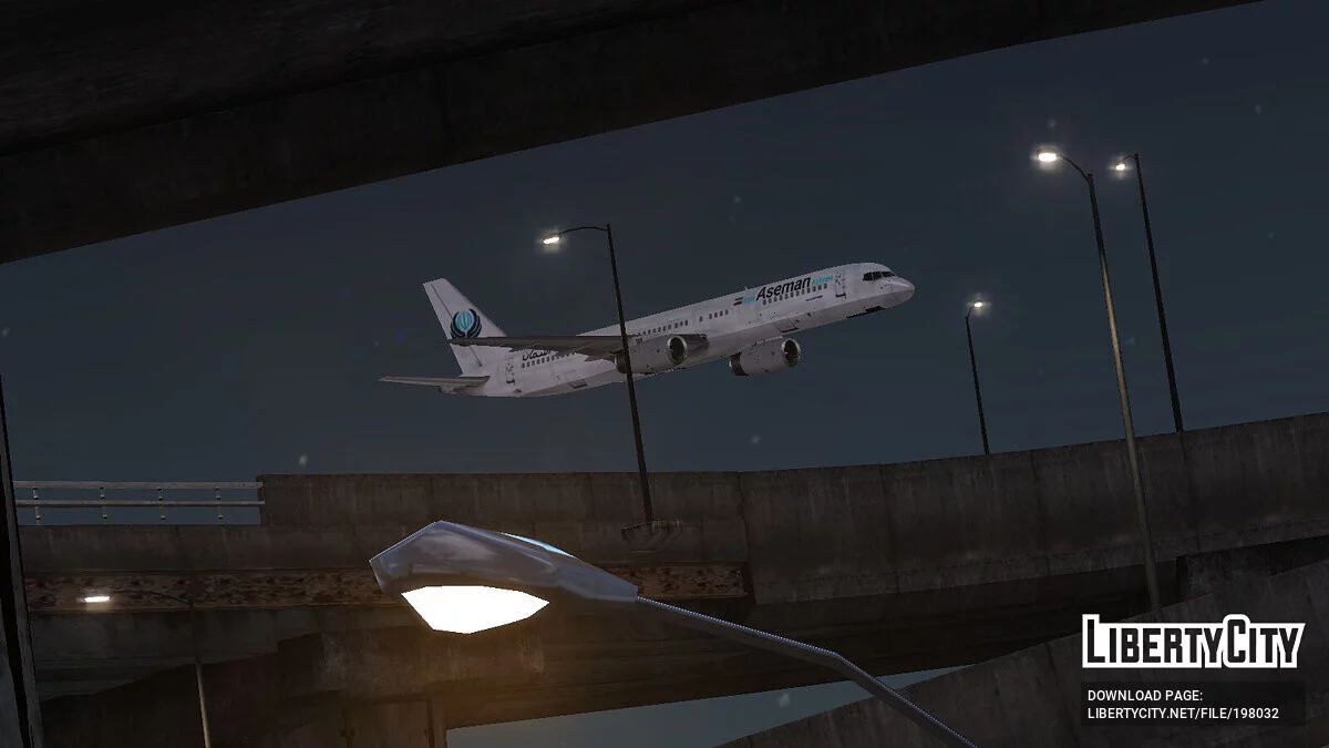 Iran Aseman Airlines for Boeing 757-200 (Iranian company) -OIV- / GTA 4