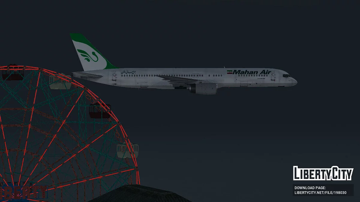 Mahan Air for Boeing 757-200 (Iranian company) -OIV- / GTA 4