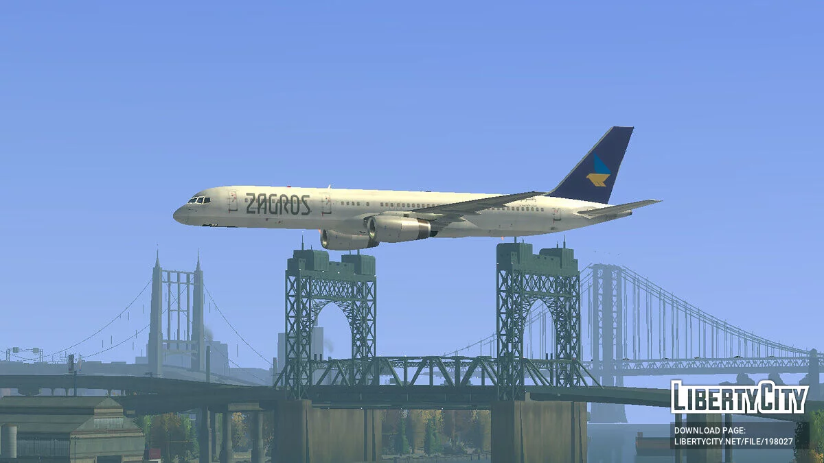 Zagros Airlines for Boeing 757-200 (Iranian company) -OIV- / GTA 4