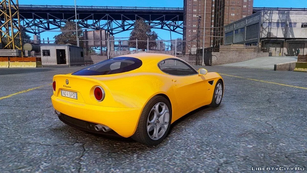 Alfa Romeo 8c stock  NFS SHIFT 2 by Imtaj / GTA 4