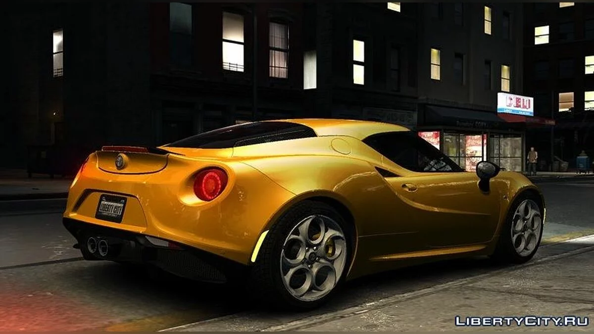 2018 Alfa Romeo 4C v1.0 / GTA 4