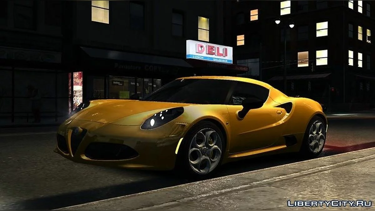 2018 Alfa Romeo 4C v1.0 / GTA 4