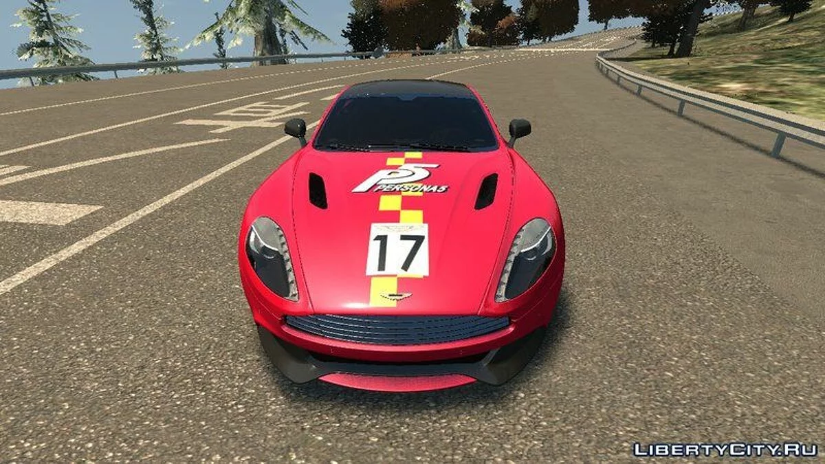 Haru Okumura Aston Martin Vanquish / GTA 4