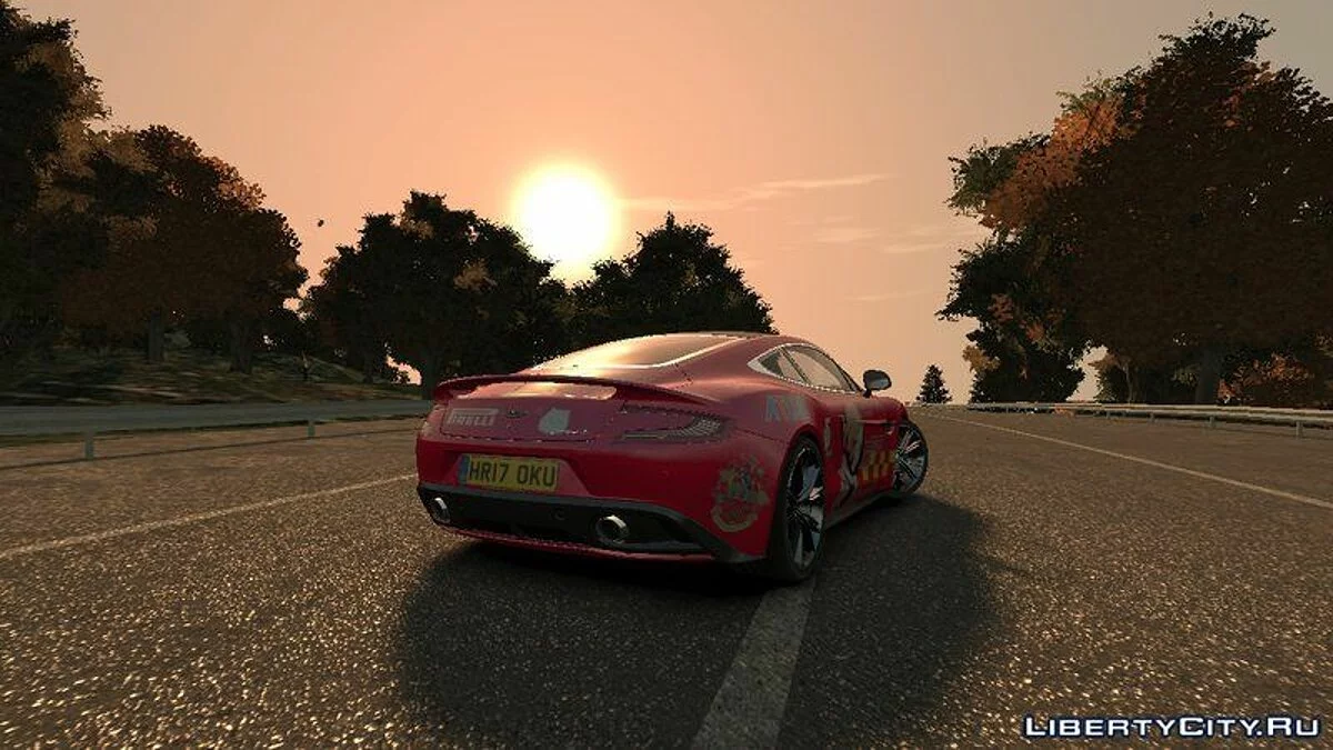 Haru Okumura Aston Martin Vanquish / GTA 4