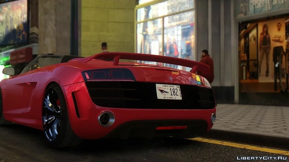 Audi R8 GT - Spyder   / GTA 4