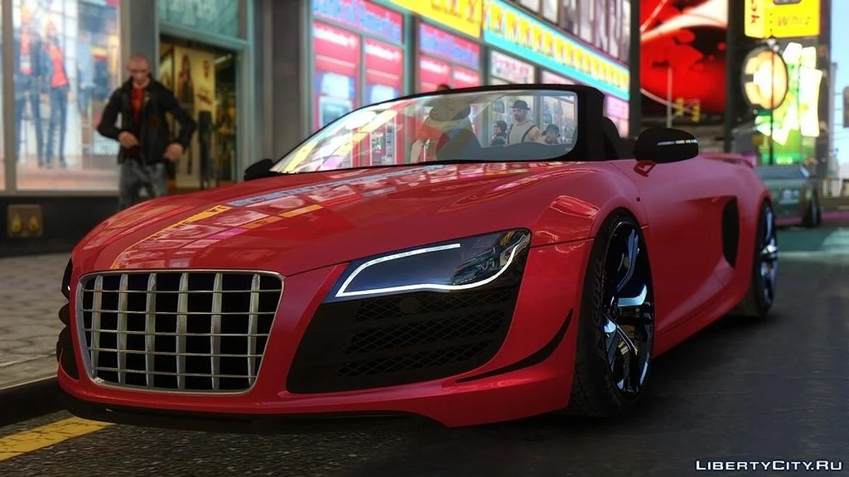 Audi R8 GT - Spyder   / GTA 4