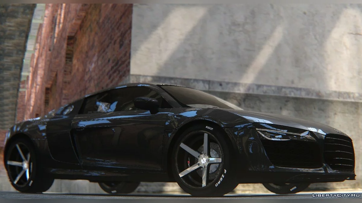 2013 Audi R8 V10 Plus Vossen CV3 Wheels / GTA 4