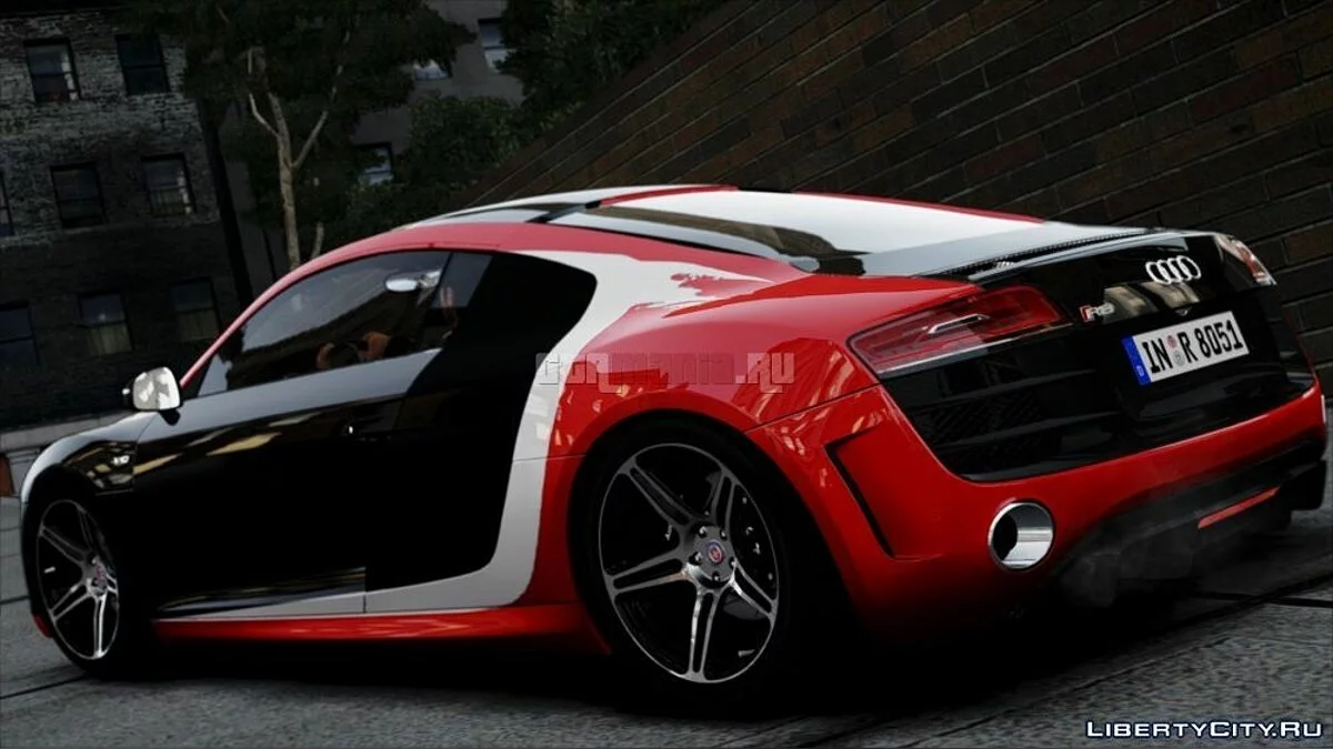 Audi R8 plus 2013 HRE RIMS [Beta] / GTA 4