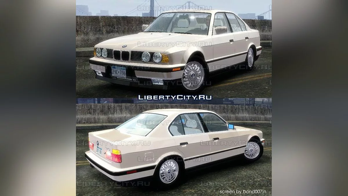 BMW 535i (E34) v.1.1 / GTA 4