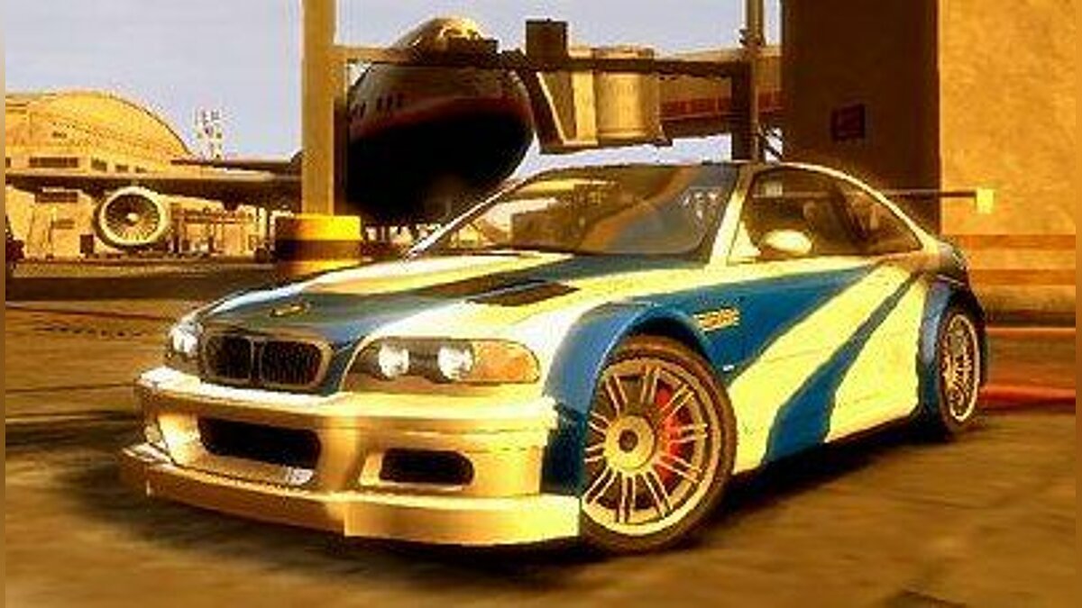 Скачать BMW M3 GTR (E46) NFS: Most Wanted для GTA 4