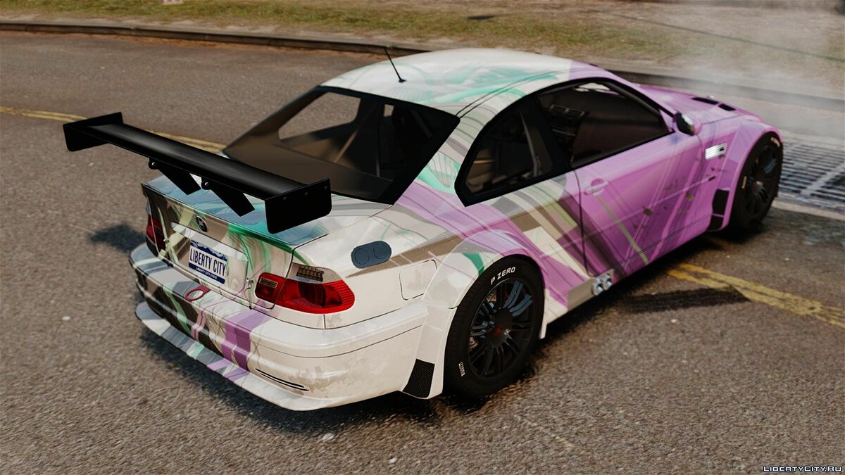 Скачать BMW M3 GTR MW 2012 для GTA 4