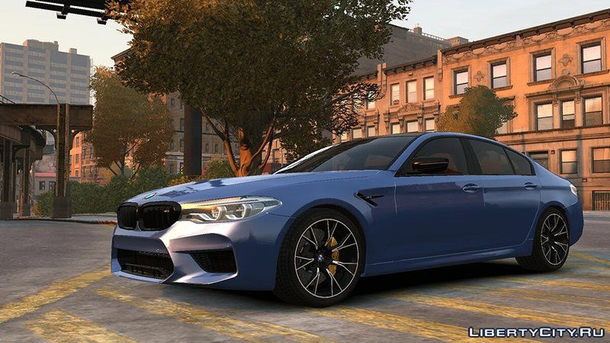 Скачать 2018 BMW M5 Competition v1.0 для GTA 4