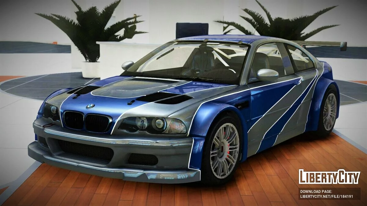 BMW M3 GTR E46 NFS MW / GTA 4