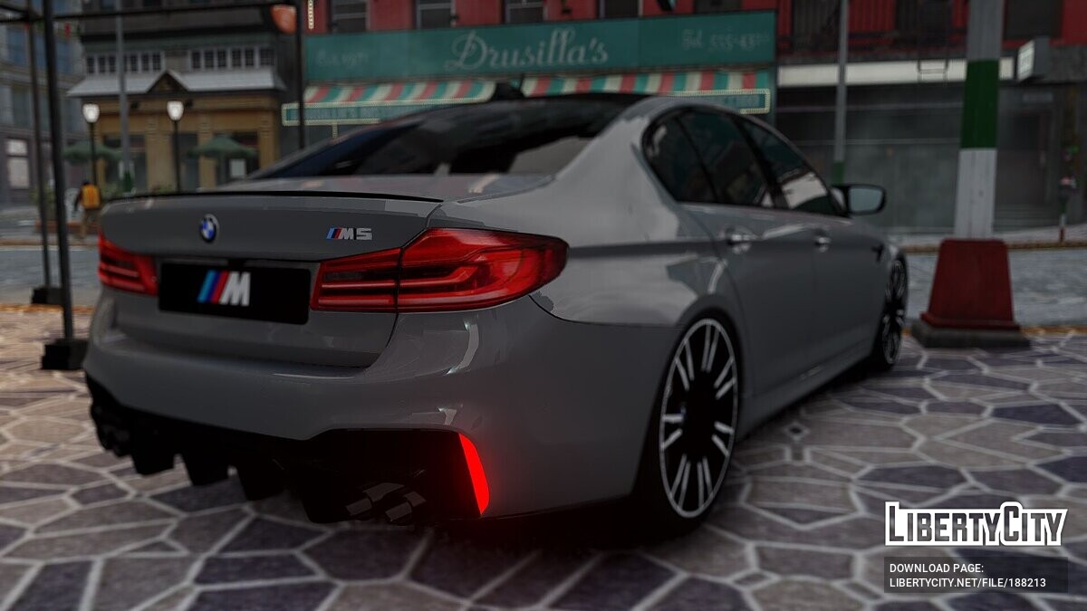 Скачать BMW M5 F90 для GTA 4