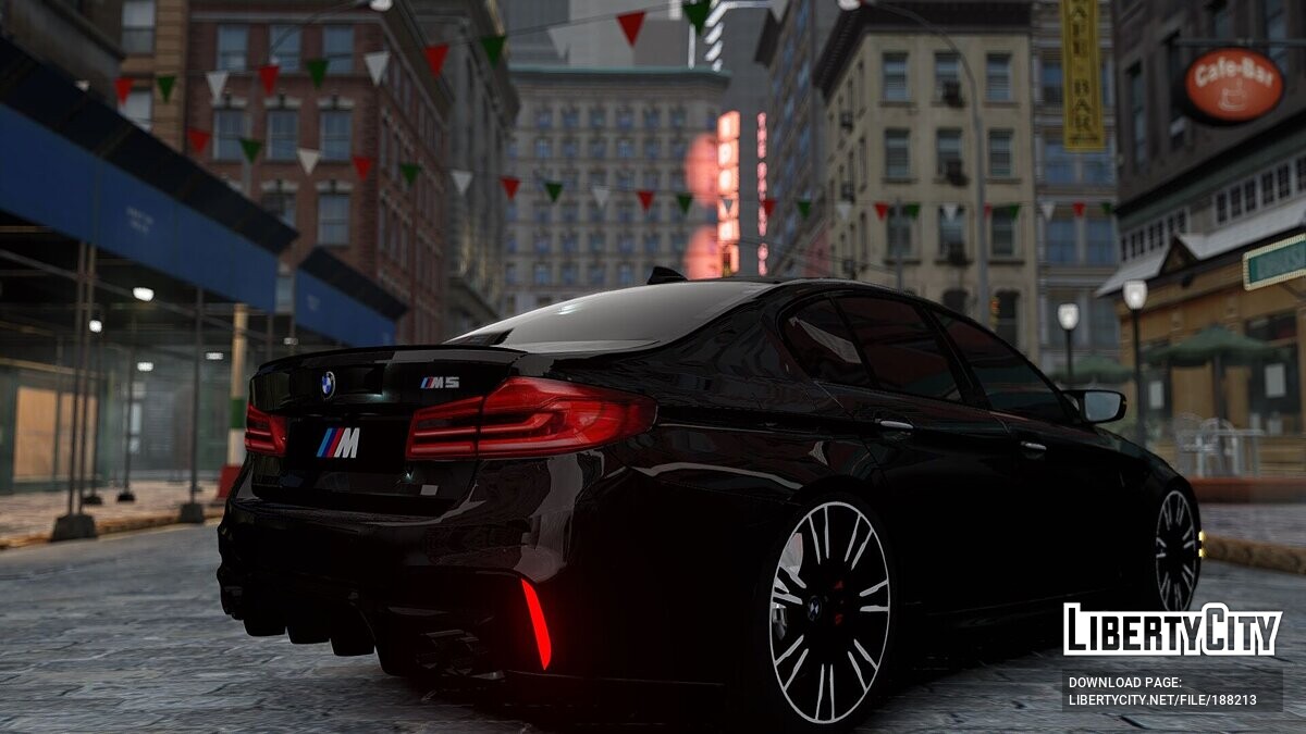 Скачать BMW M5 F90 для GTA 4