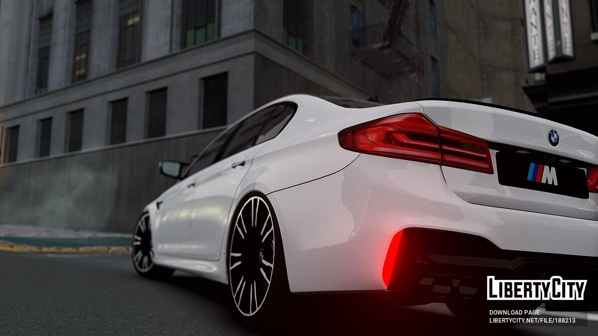 Скачать BMW M5 F90 для GTA 4