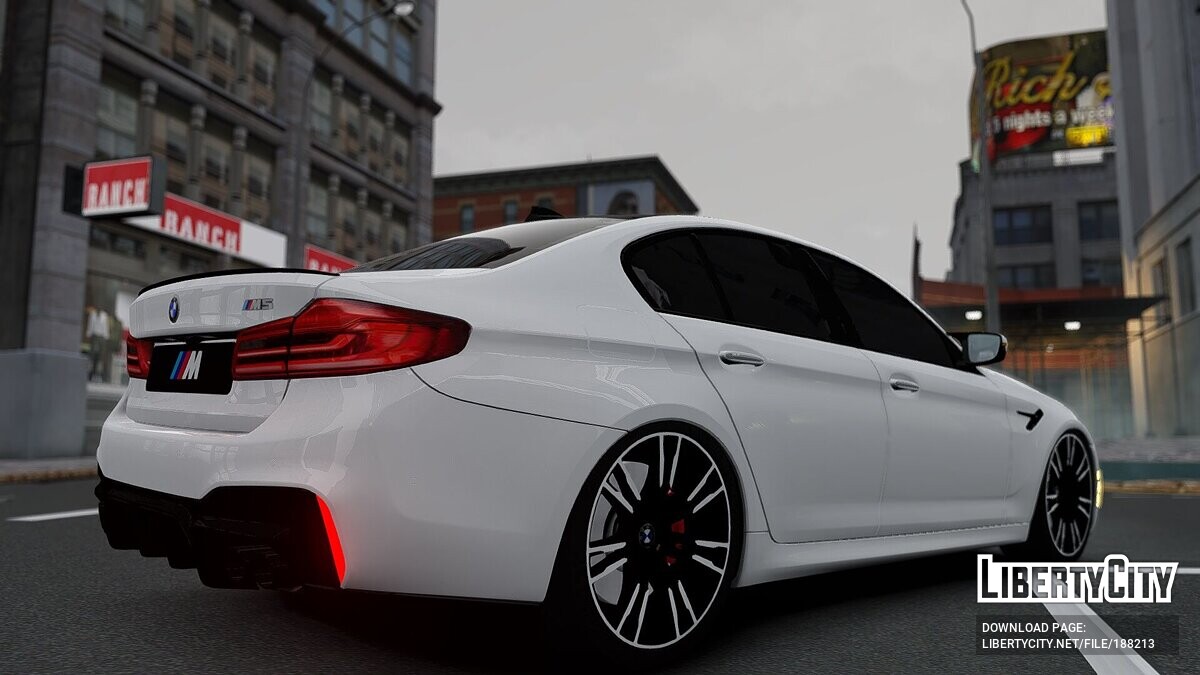 Скачать BMW M5 F90 для GTA 4