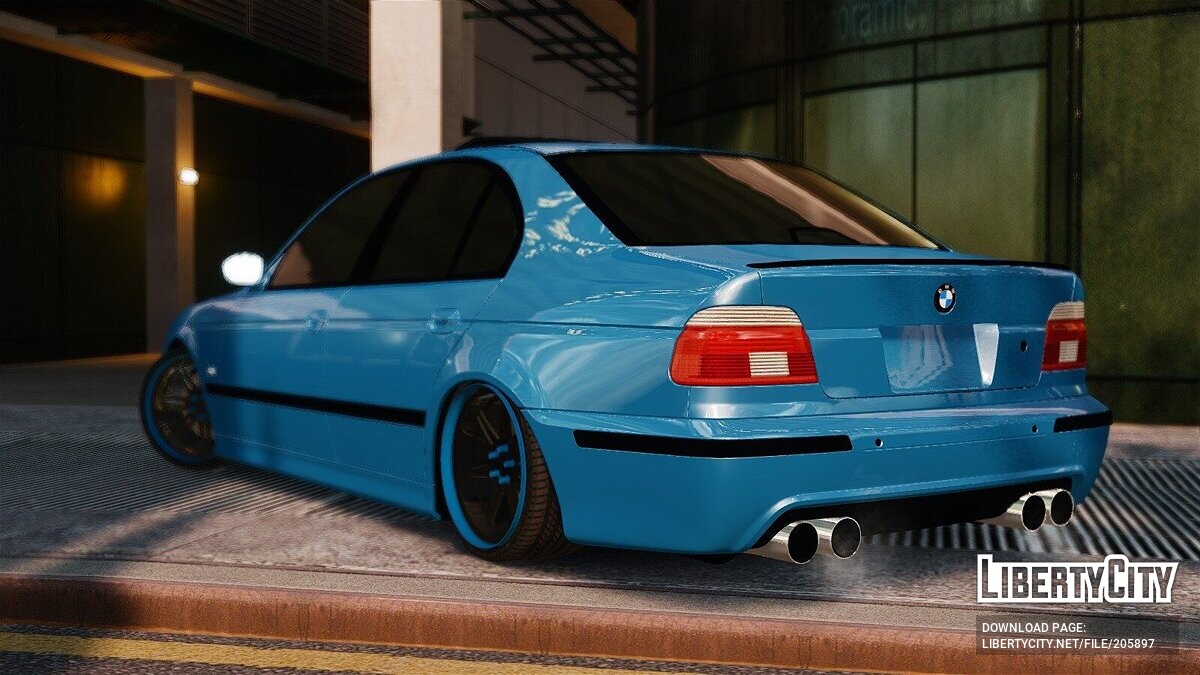 Скачать BMW E38 для GTA 4