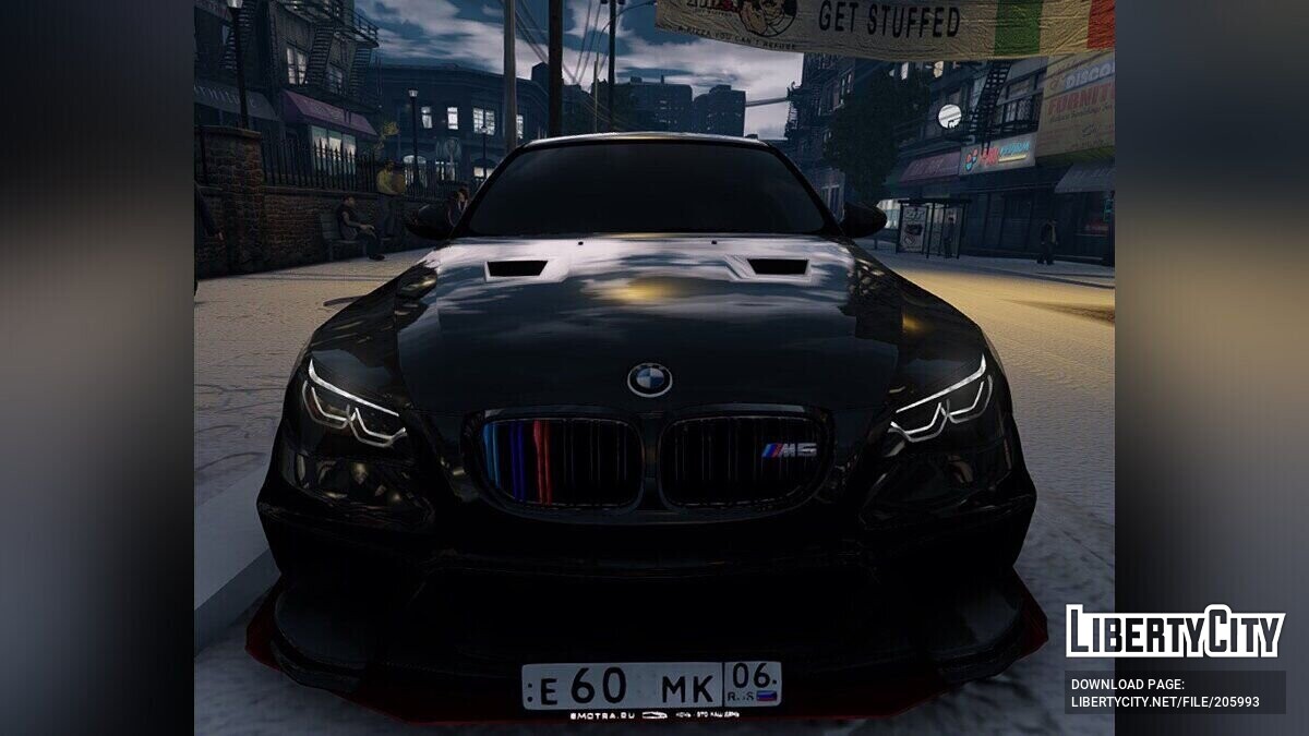 Скачать BMW M5 E60 для GTA 4