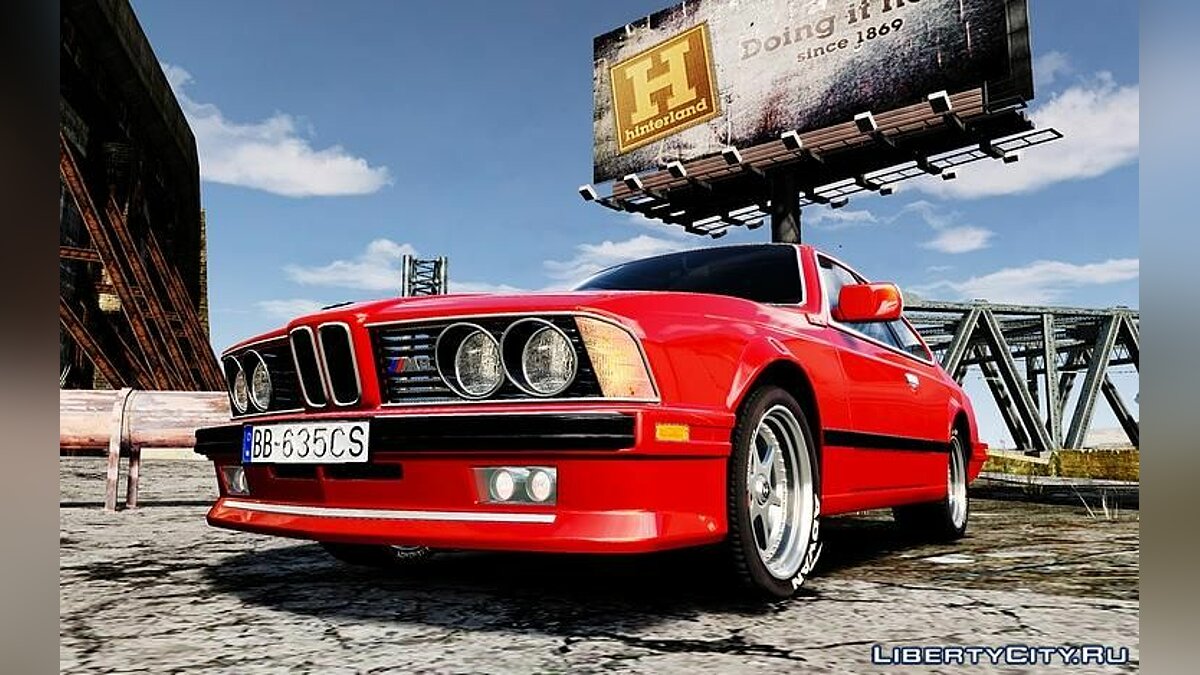 1985 BMW M6v1 for GTA 4 - Картинка #1