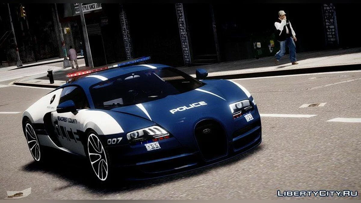 Bugatti Veryon Super Sport COP  / GTA 4