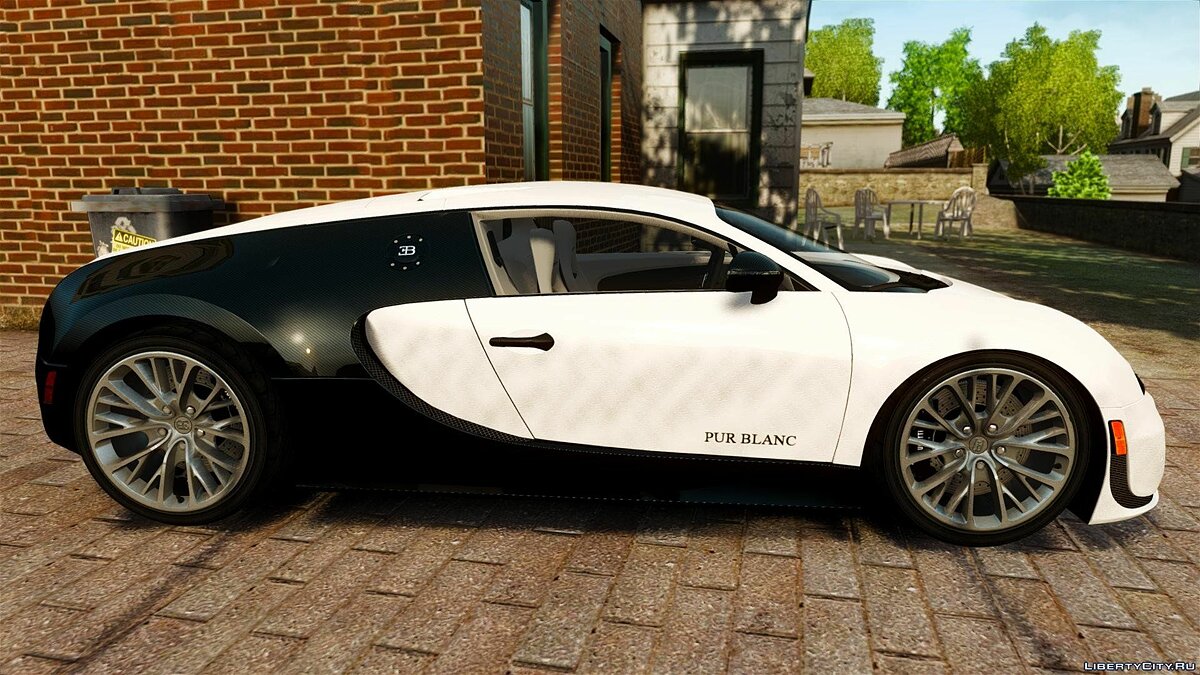 Скачать Bugatti Veyron 16.4 Super Sport 2011 PUR BLANC [EPM] для GTA 4