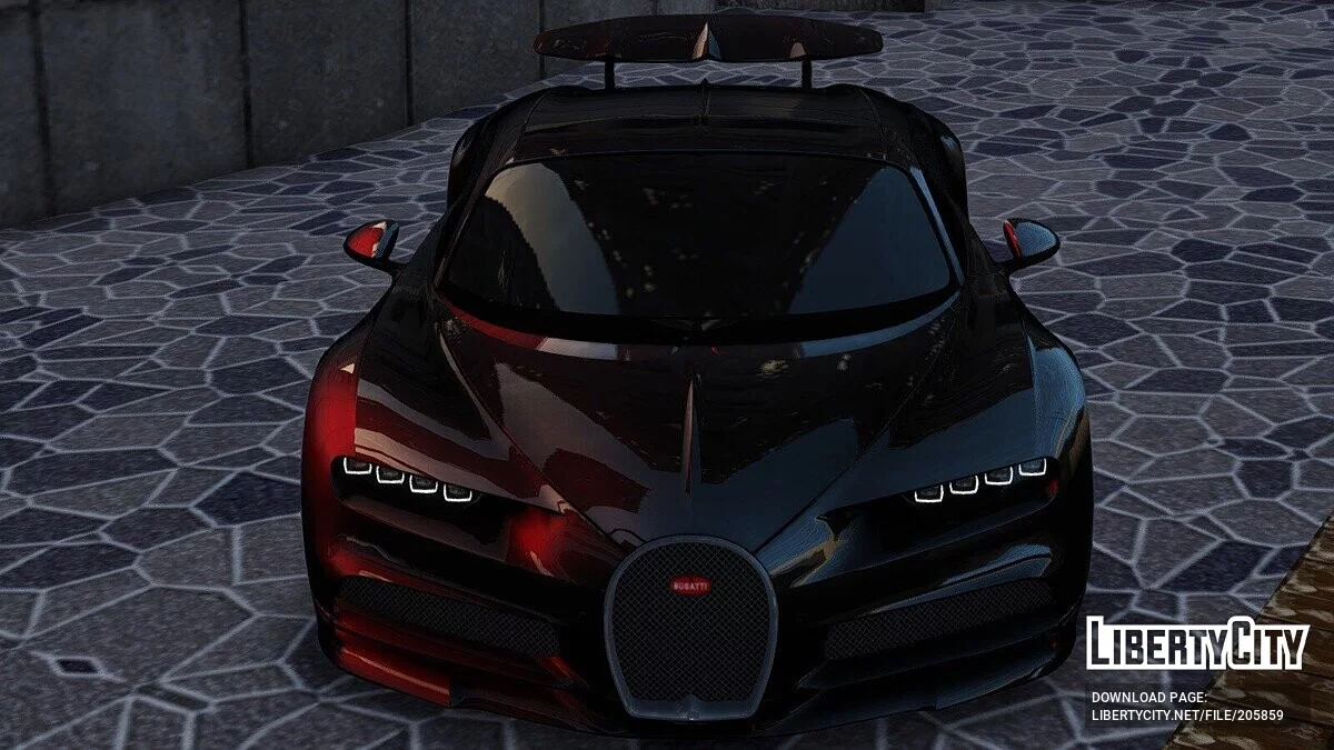 Bugatti Chiron 2017 / GTA 4