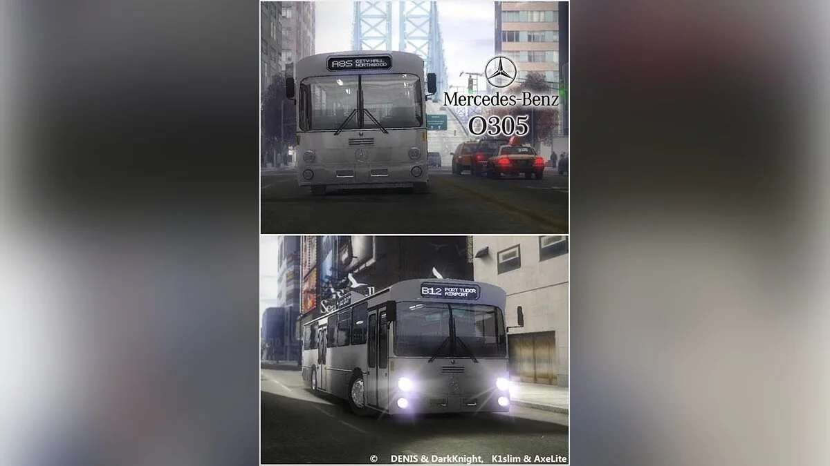 mercedes benz o305 / GTA 4