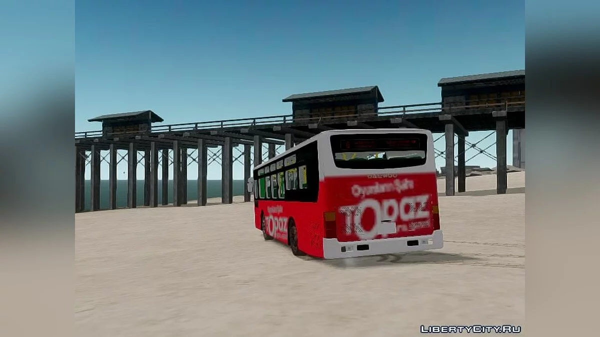 Daewoo Bus BC211MA Baku / GTA 4