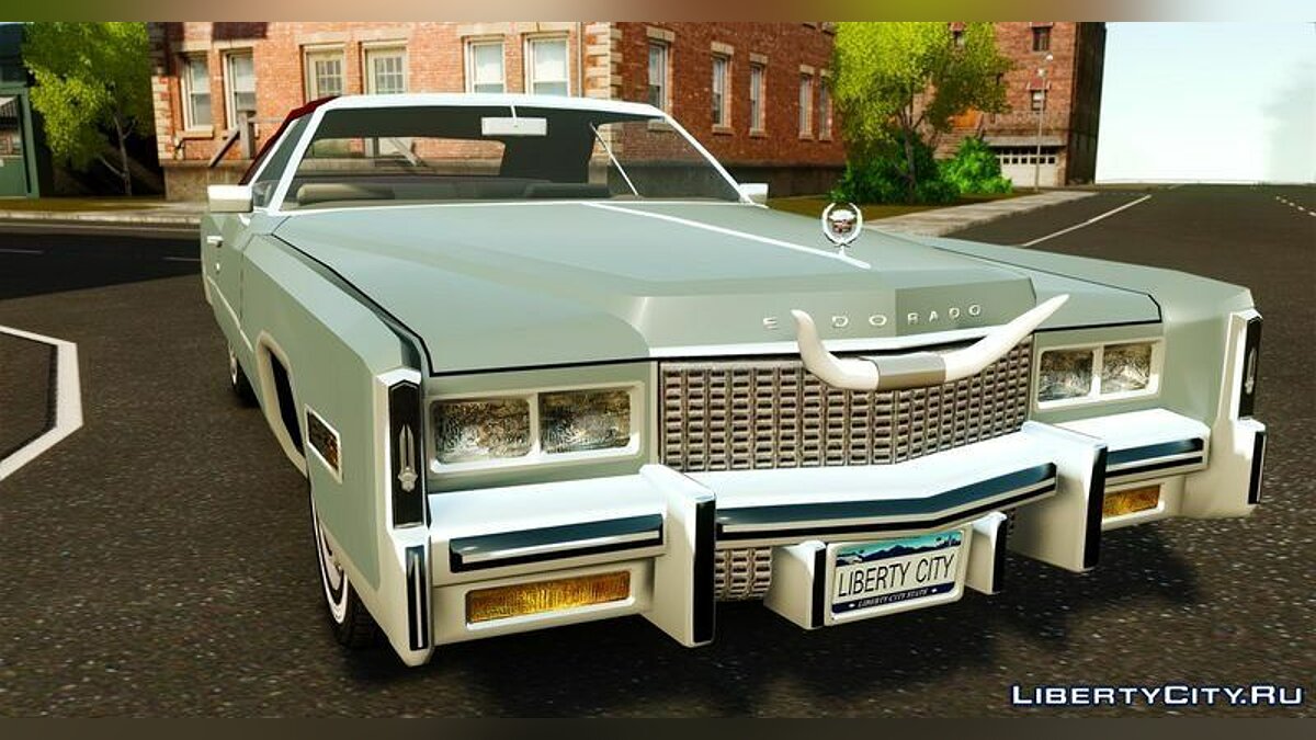 Скачать Cadillac Eldorado Convertible 1976 & Biarritz 1978 (2 in 1) для GTA  4