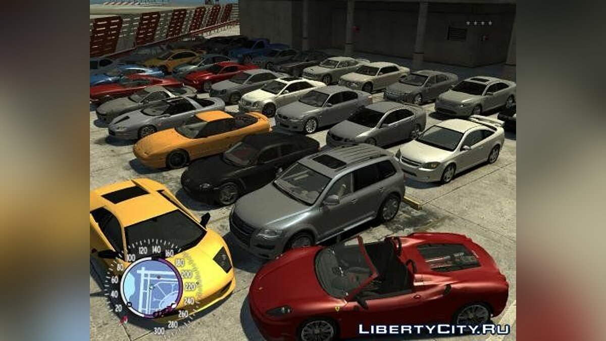 Скачать City Cars Mod Pack v1.3 для GTA 4