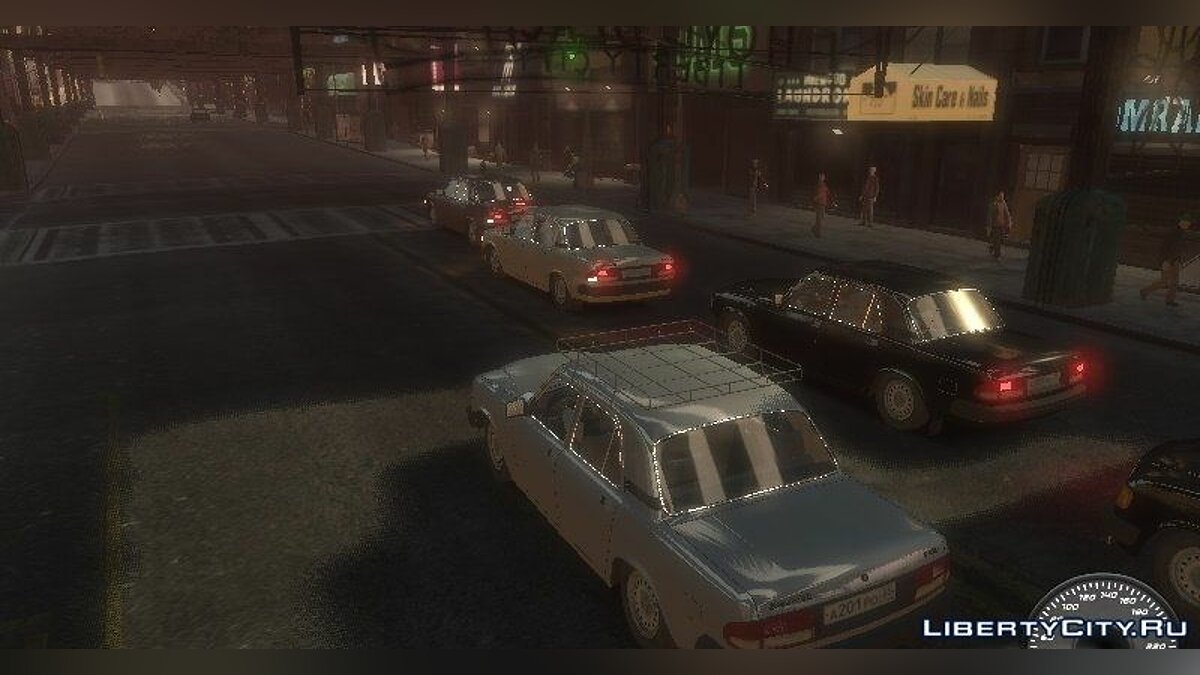 Скачать Russian Pack Automobile For GTA IV для GTA 4