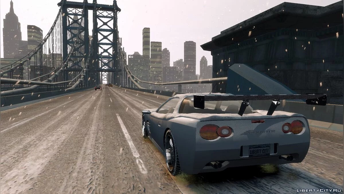 Пак заснеженных машин из Winter Liberty / GTA 4