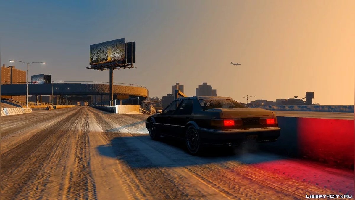 Пак заснеженных машин из Winter Liberty / GTA 4