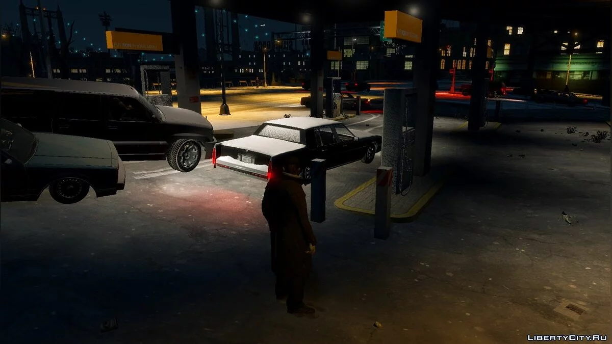 Пак заснеженных машин из Winter Liberty / GTA 4