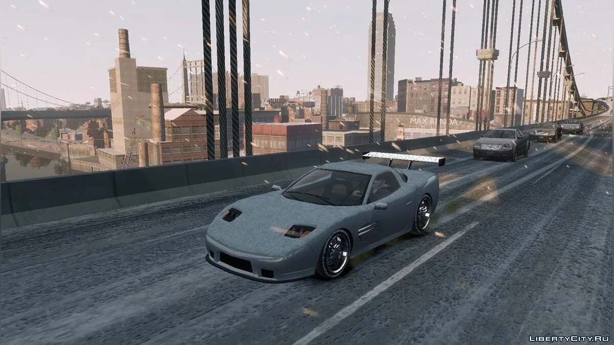 Пак заснеженных машин из Winter Liberty / GTA 4