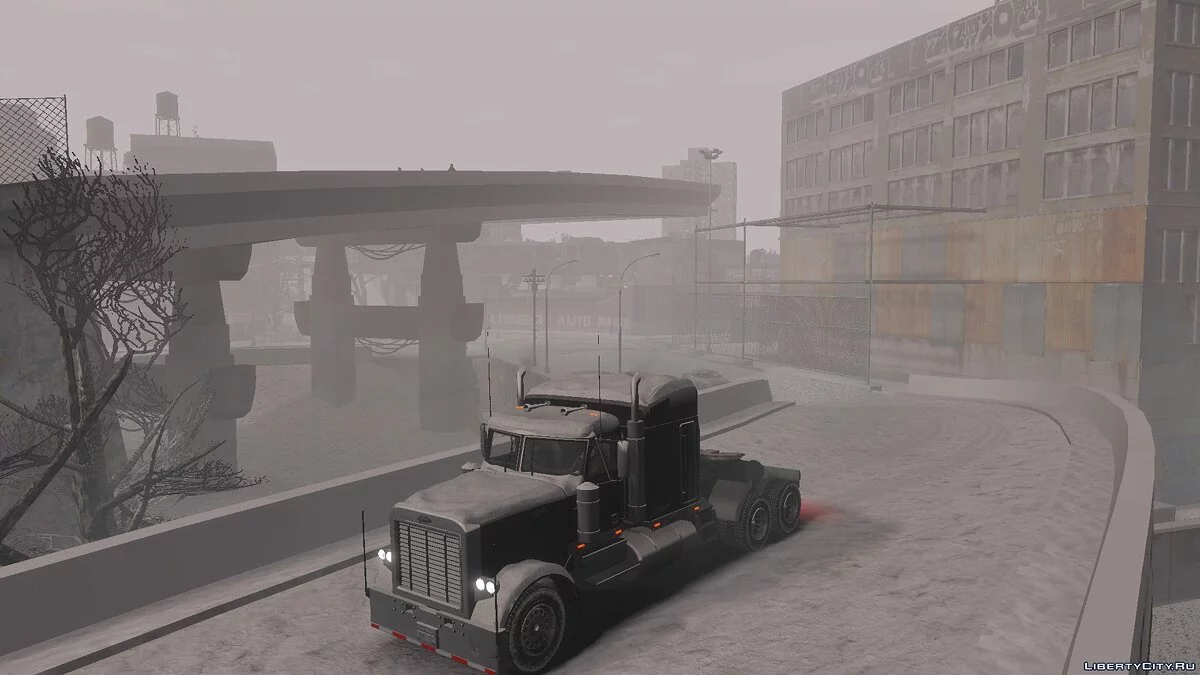 Пак заснеженных машин из Winter Liberty / GTA 4