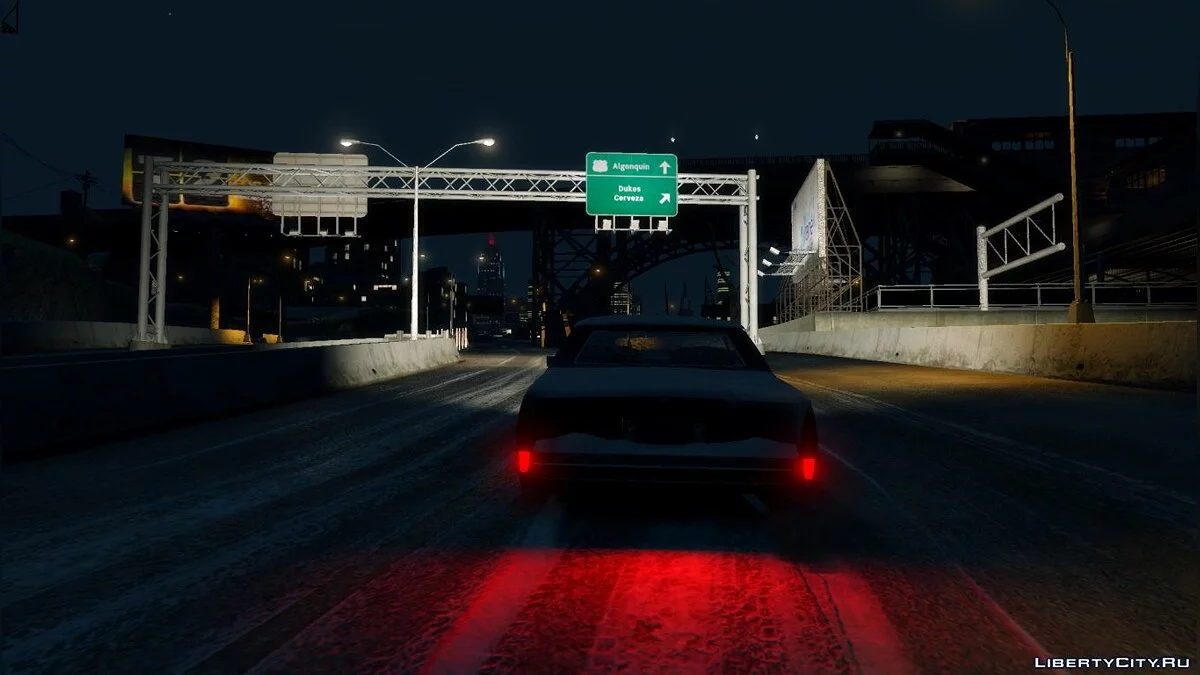 Пак заснеженных машин из Winter Liberty / GTA 4