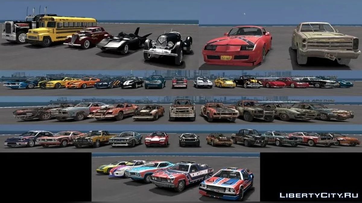 Flatout 2 & UC Car Pack / GTA 4
