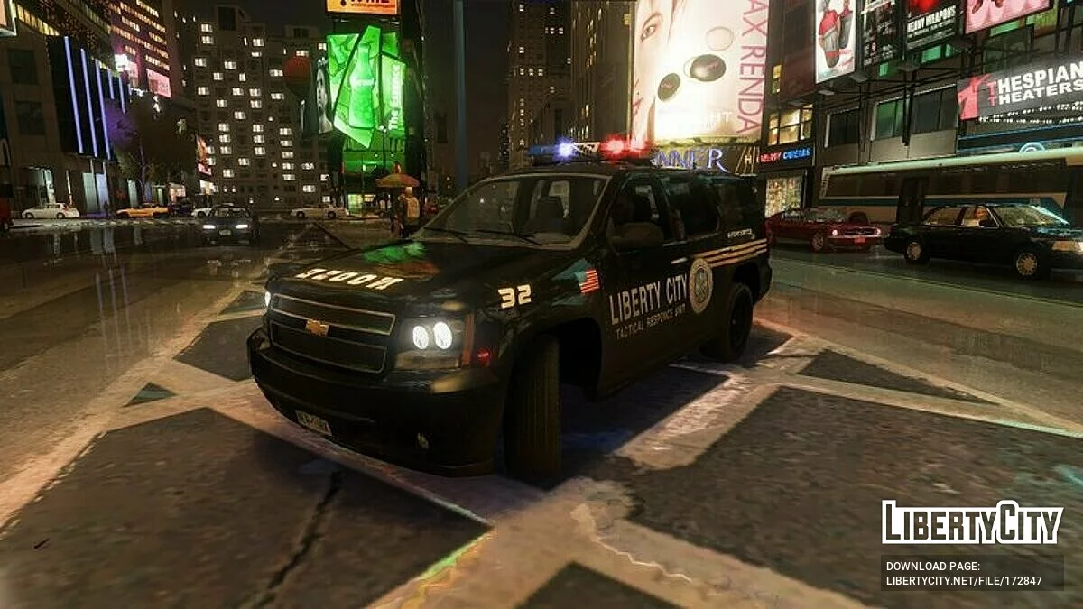 Пак автомобилей LCPD от Zuma / GTA 4