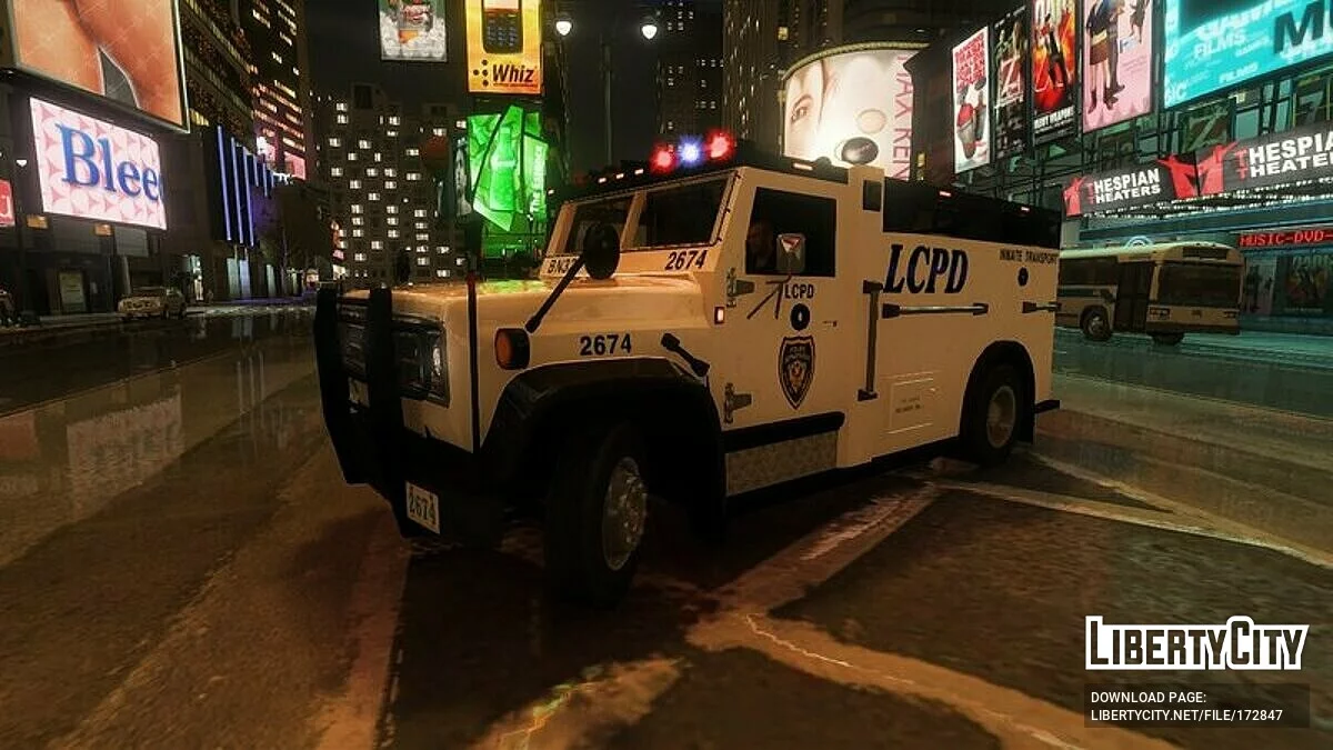 Пак автомобилей LCPD от Zuma / GTA 4