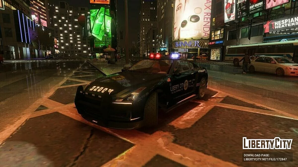 Пак автомобилей LCPD от Zuma / GTA 4