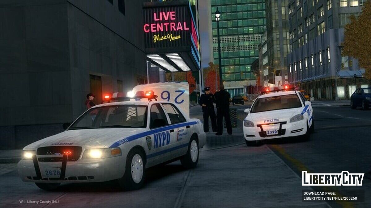 Замена Police Cruiser (Buffalo) (police3.wft, police.wft) в GTA 4 (226  файлов)