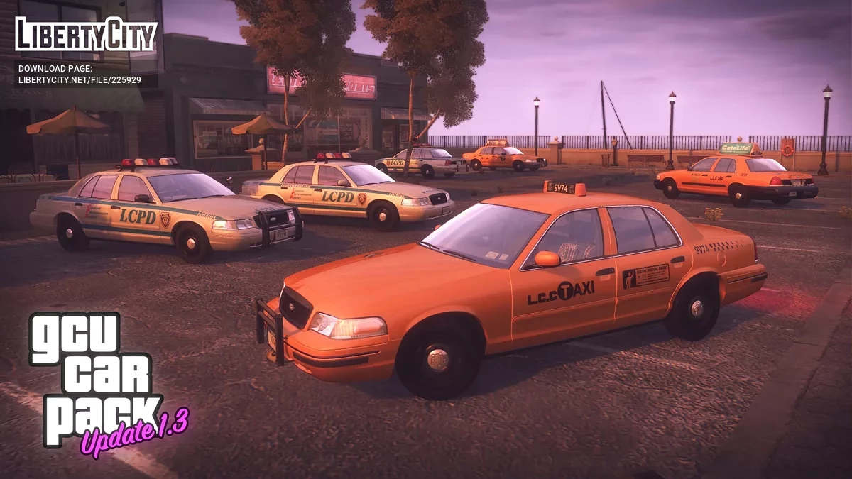 GCU Car Pack v1.3 / GTA 4