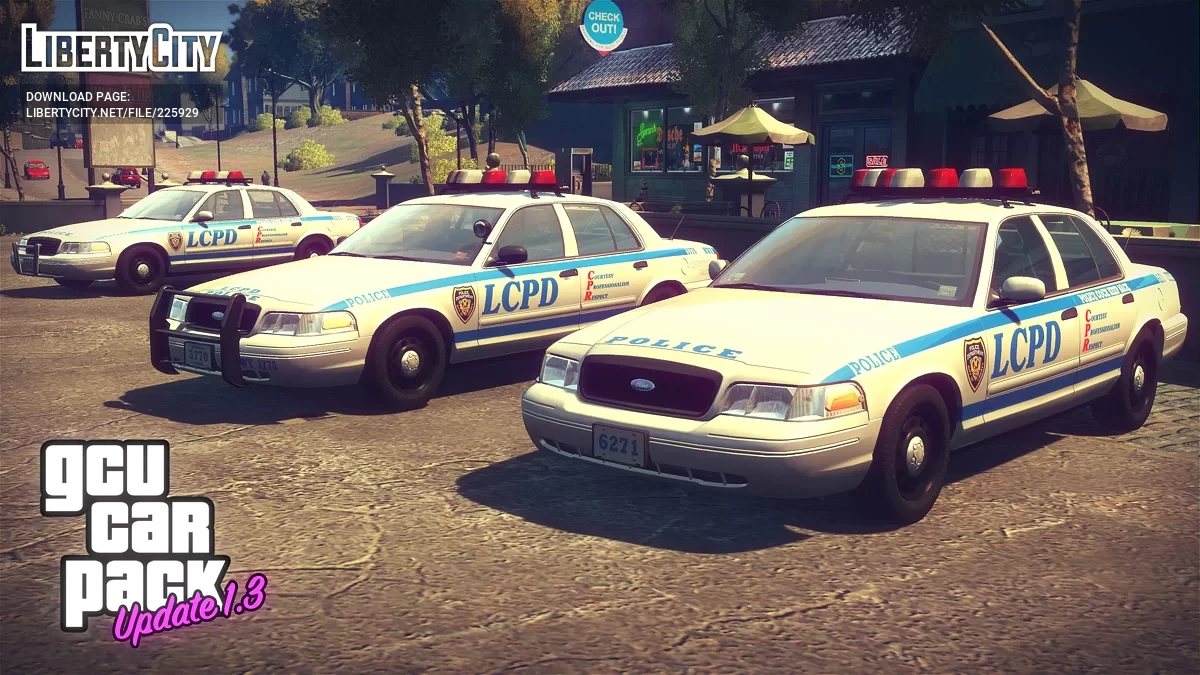 GCU Car Pack v1.3 / GTA 4