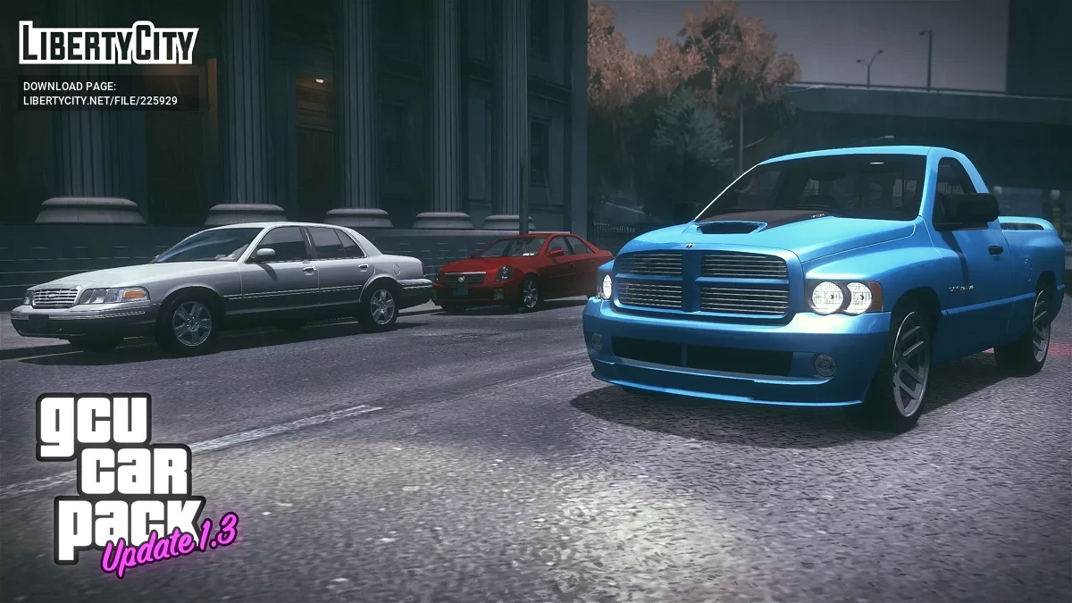 GCU Car Pack v1.3 / GTA 4