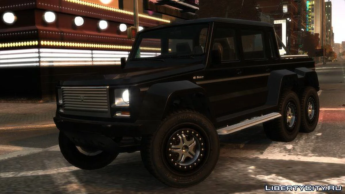 Benefactor Dubsta 6x6 [V1.1] / GTA 4