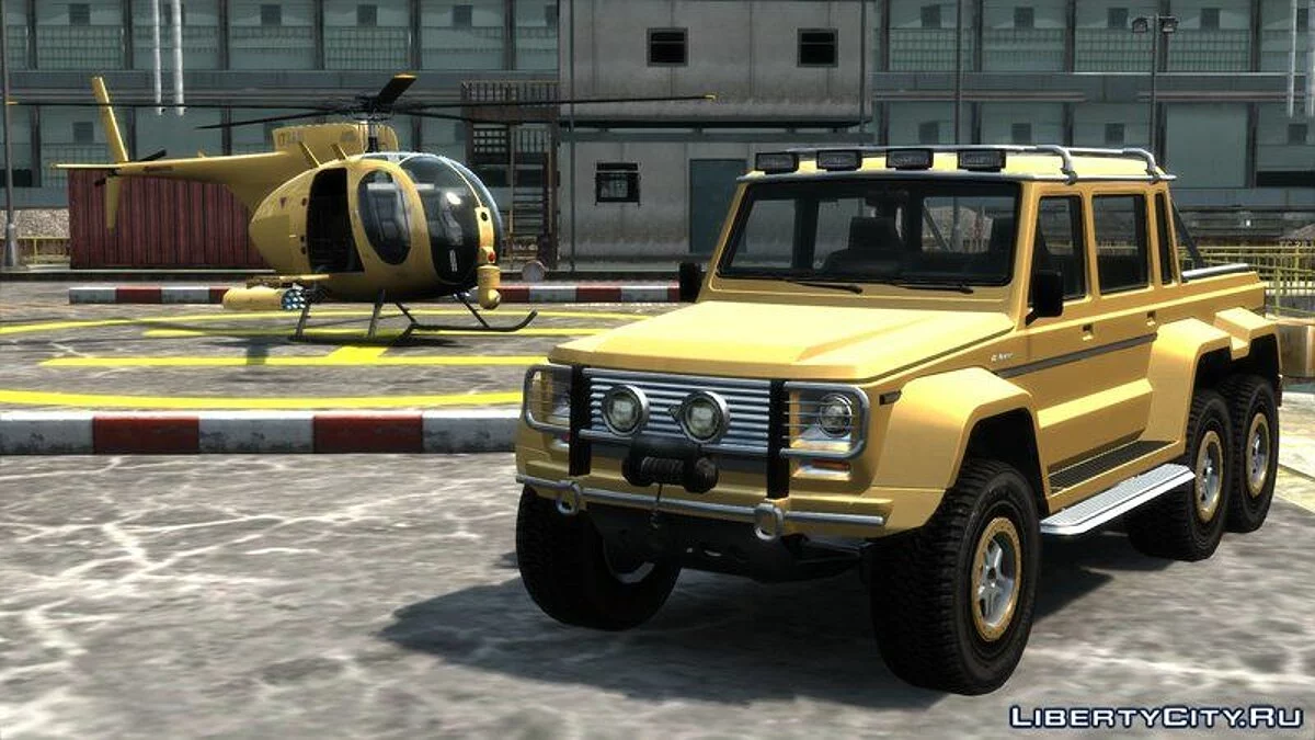 Benefactor Dubsta 6x6 [V1.1] / GTA 4